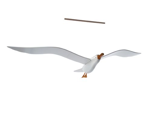 HELGA KREFT Schwingtier Albatros  76cm +1kg Haribo